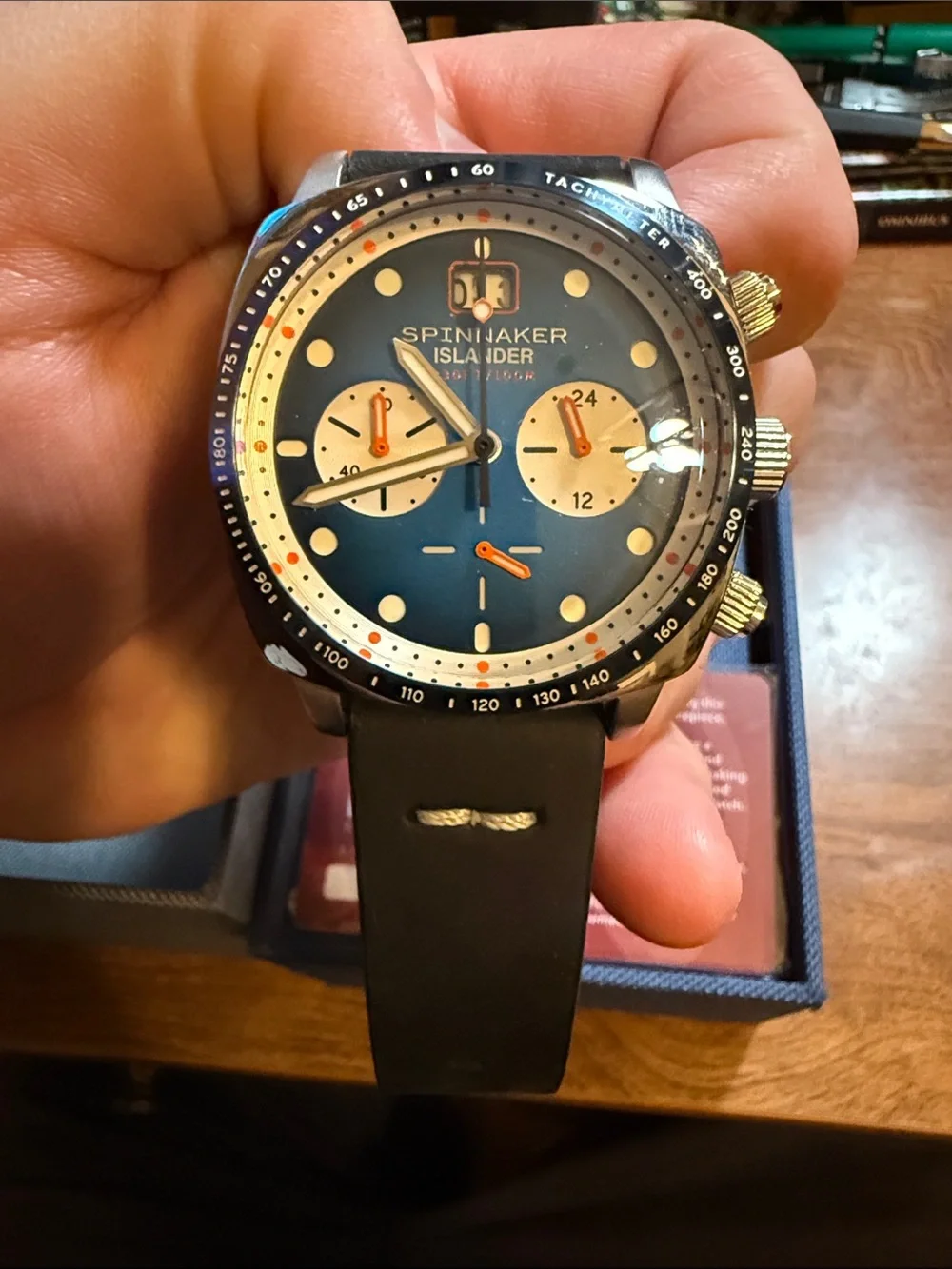 Hull Chronograph Islander Limited Edition Watch - Blue